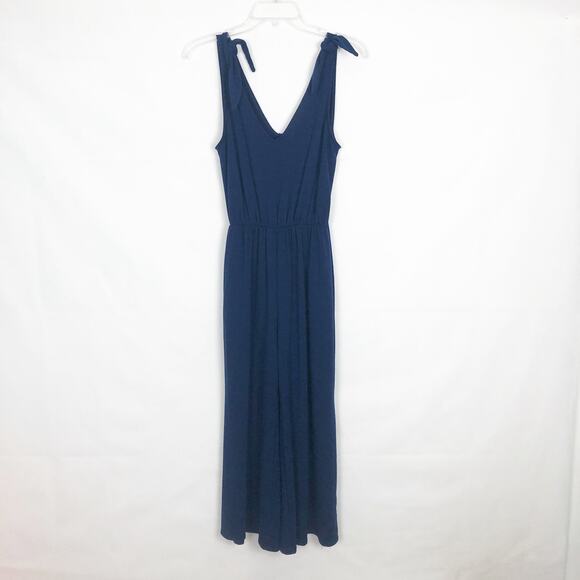 Everly Blue Sleeveless Jumpsuit Size M - Picture 1 of 12